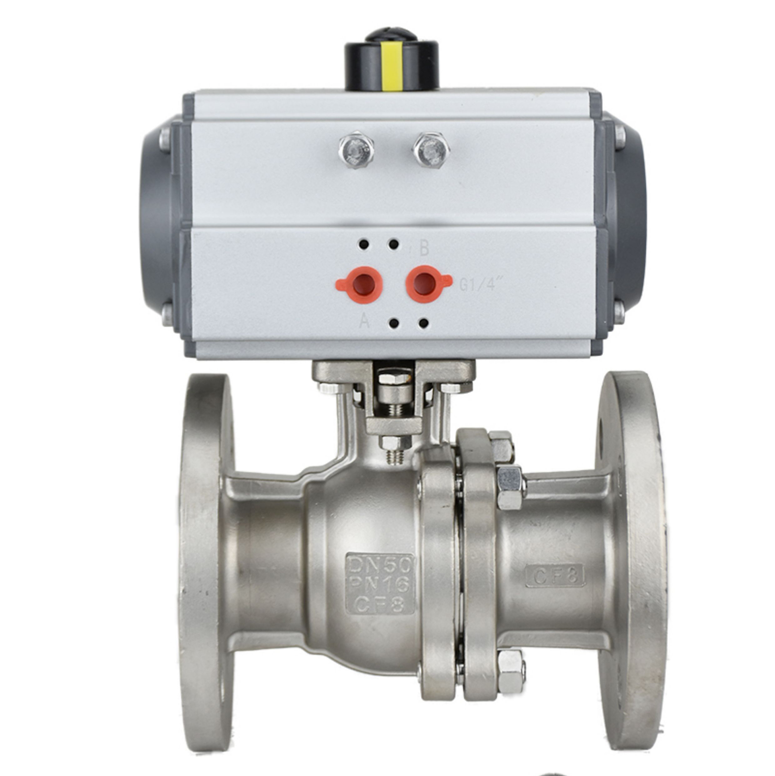 氣動不銹鋼高平臺球閥