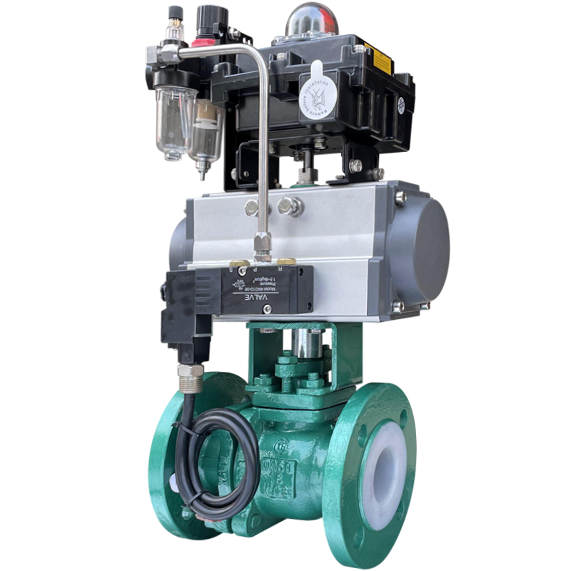 防爆氣動(dòng)襯氟球閥