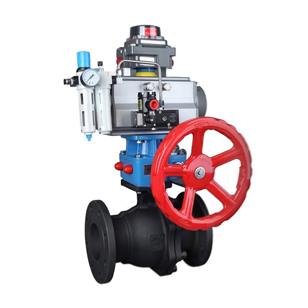 手氣一體隔爆氣動法蘭球閥